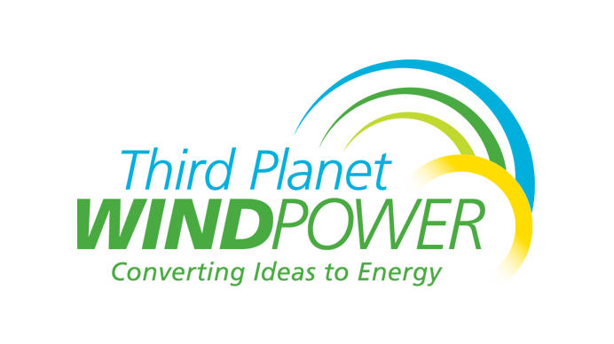 Third Planet Wind Power logo design