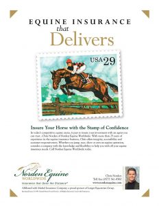 Norden Equine Worldwide in Warrenton VA ad for horse and farm insurance