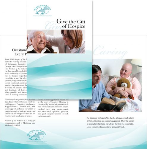 Hospice of the Rapidan in Virginia brochure