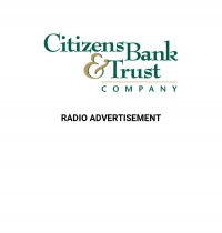 Citizens Bank & Trust in VA radio commercial