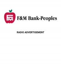 F&M-Peoples Bank radio advertisement